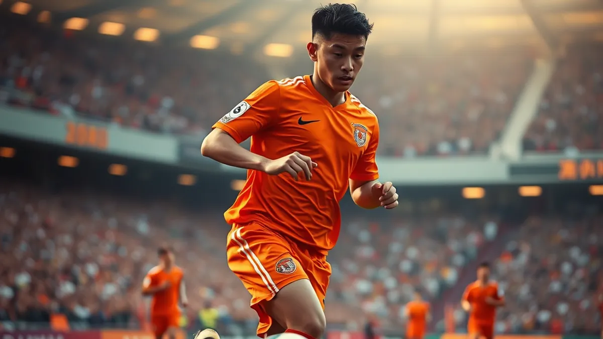 Fu Zhenhao shines as Shandong Taishan's key player