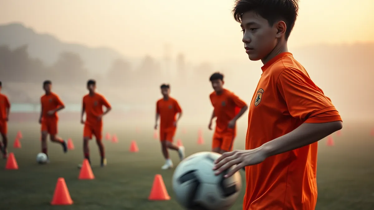 Fu Zhenhao's rise at Shandong Taishan